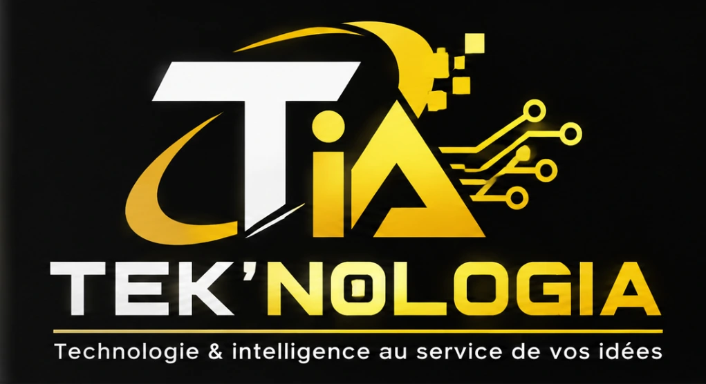 Logo officiel TEK’NOLOGIA, technologie et intelligence artificielle